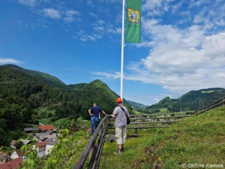 Porušitev zidu na gradu Motnik (6)